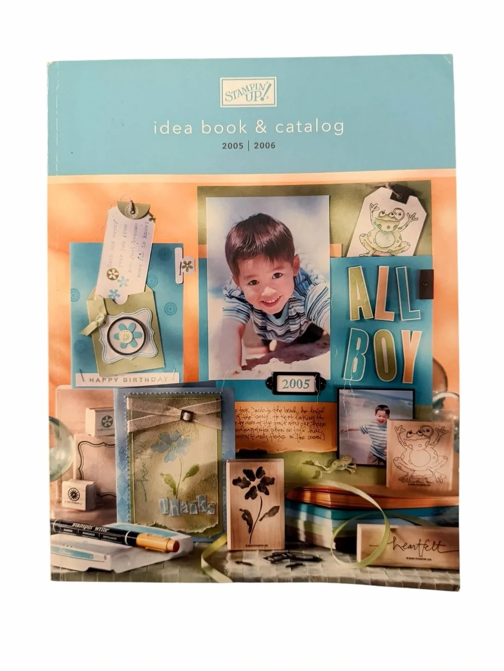 Stampin' Up! Idea Book & Catalog 2005-2006 Edition